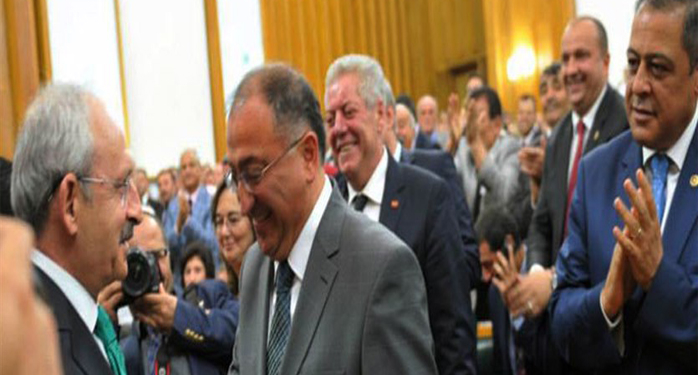 Vefa SALMAN CHP GRUP TOPLANTISINA KATILDI