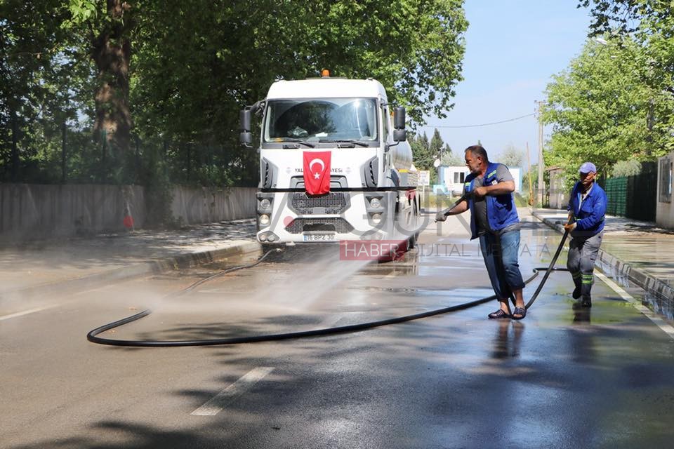 YALOVA BELEDİYESİNDEN HUMMALI ÇALIŞMA