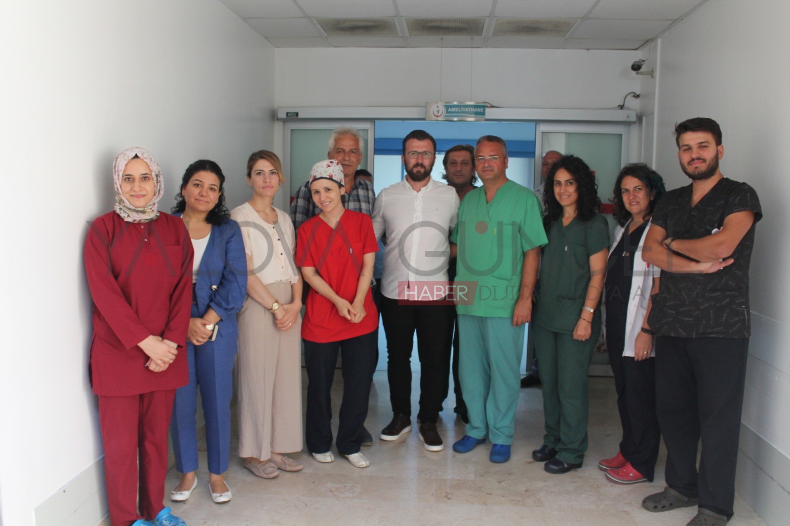 Başhekim Hacı ; Personel ve Hastalarla Bayramlaştı
