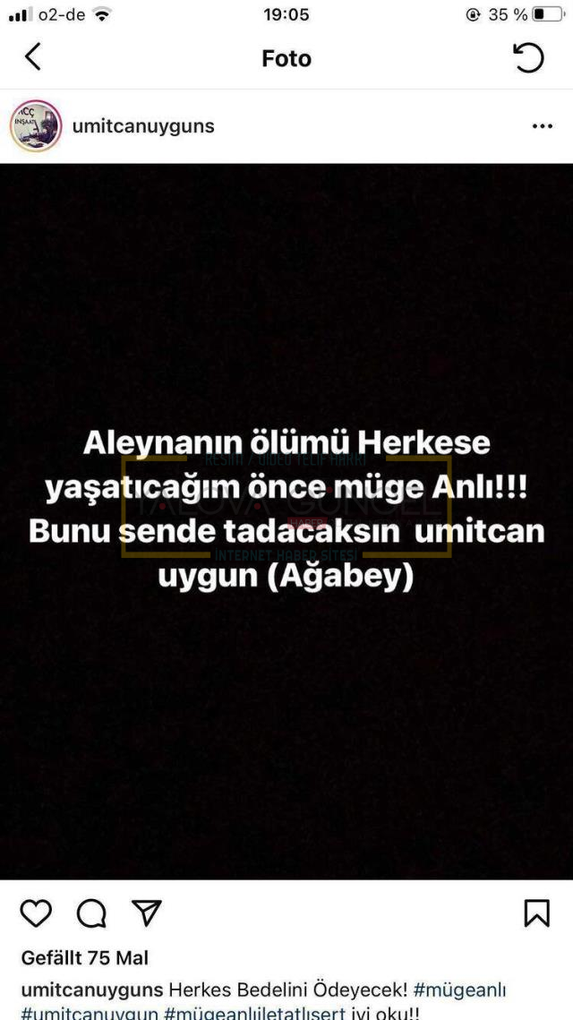 Aleyna'nın ölümünü sen de tadacaksın