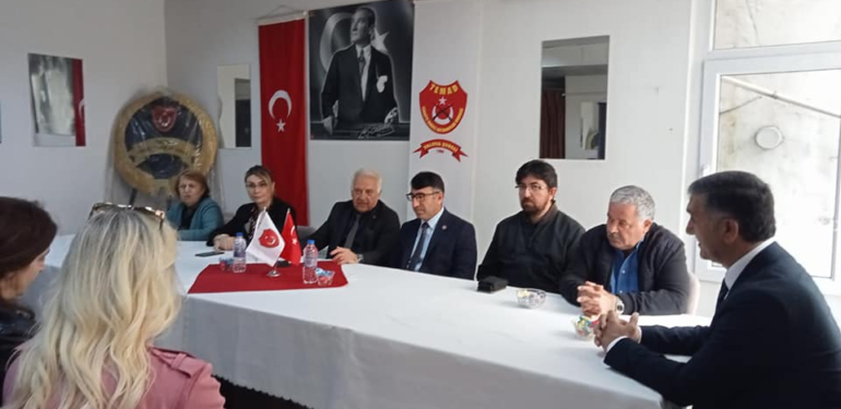 BECAN ve ÇANDIR  TEMAD’a Ziyaret Gerçekleştirdi