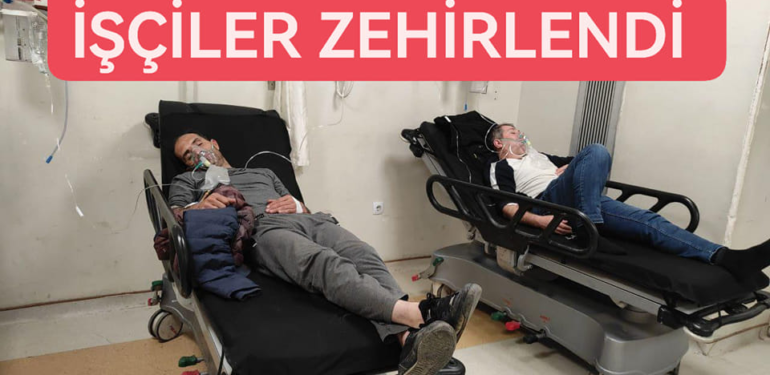 Tersane İşçileri Yedikleri Yemekten Zehirlendiler