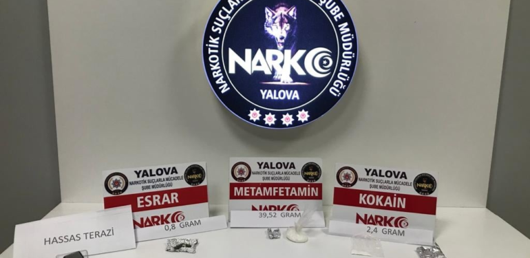 Yalova Narkotik Zehir Tacirlerine Göz Açtırmıyor