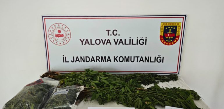 UYUŞTURUCU VİLLASINA JANDARMA BASKINI