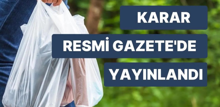 Market Poşetlerine Güncelleme Geldi