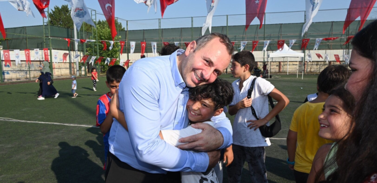Çocuklar Etkinlikte Gönüllerince Eğlendi