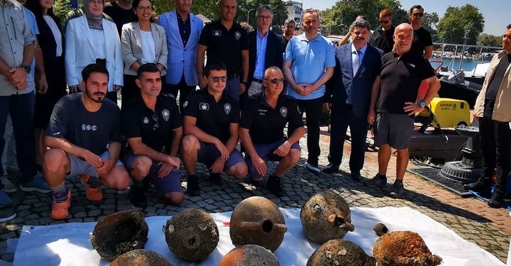 Yalova’da Denizden Tarih Fışkırdı
