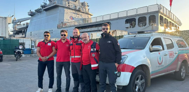 Yalova UMKE Ekibi Libya’ya Yardım Görevine Gitti