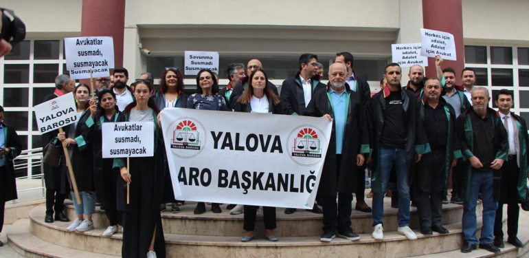 AVUKATLARA YÖNELİK ARTAN ŞİDDETE TEPKİ