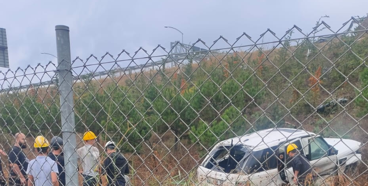 OSMANGAZİ KÖPRÜSÜNDEN TERSANEYE UÇTU