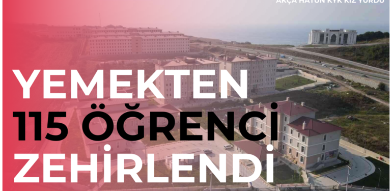 Öğrenciler Yedikleri Yemekten Zehirlendi