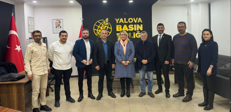 Yasemin Fazlaca’dan Yalova Basın Birliği’ne Ziyaret