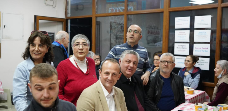 CHP’Lİ GÜREL VE YELE İFTARI YENİ YAŞAM ENGELLİLER DERNEĞİNDE AÇTI