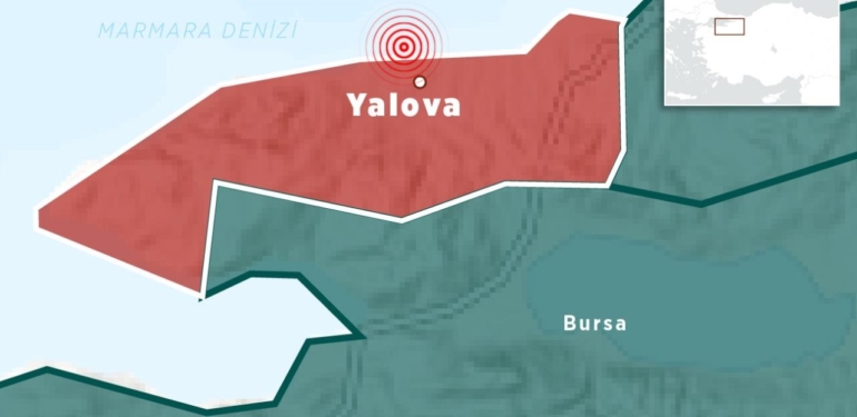 YALOVA BİR KEZ DAHA SALLANDI VALİ OLUMSUZ DURUM YOK DEDİ