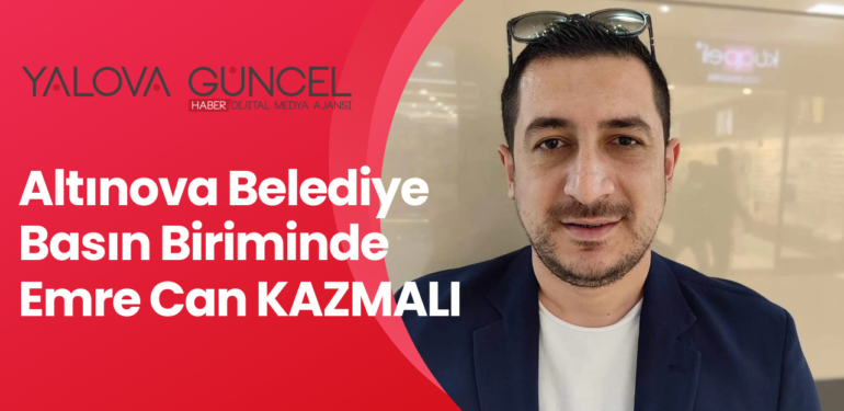 Altınova Belediyesi’nde Görev Değişikliği