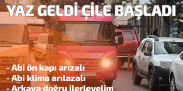 Yaz Sıcaklarıyla Birlikte Minibüs Şikayetleri Arttı