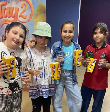 Karamürsel’de Sinemaya Gitmeyen Çocuk Kalmadı