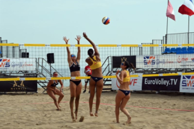 PLAJ VOLEYBOLU ŞAMPİYONASI BAŞLADI