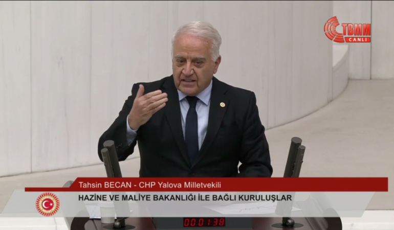 Vekil Tahsin Becan’dan Belediyelere Yönelik Kanun Teklifi