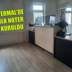 Yalova'nın Termal İlçesinde İlk Noter Kuruldu
