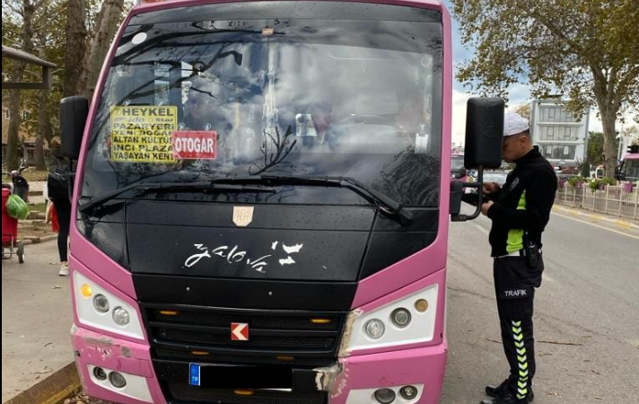 Yalova’da 40 Günde 884 Toplu Taşıma Aracı Denetlendi
