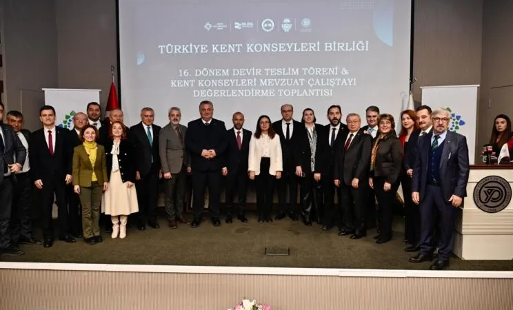 Türkiye Kent Konseyleri Birliği 16. Dönem Başkanlığı Devir Teslim Töreni Yalova’da Yapıldı