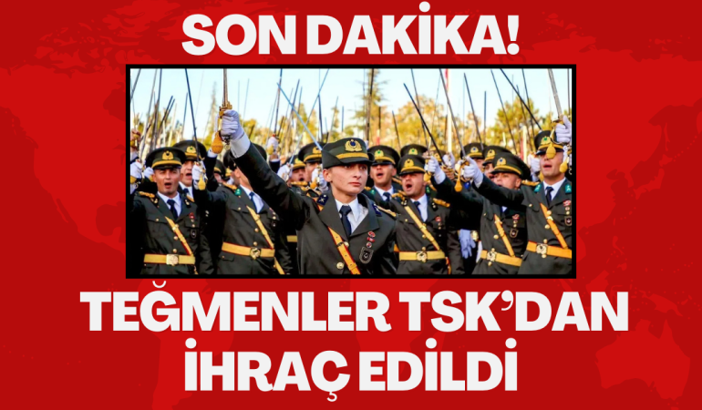 Teğmenler Türk Silahlı Kuvvetleri’nden İhraç Edildi