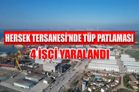 Hersek Tersanesi'nde Patlama: 4 İşçi Yaralandı