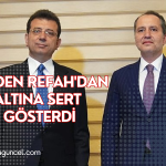 Yeniden Refah'dan Gözaltına Sert Tepki