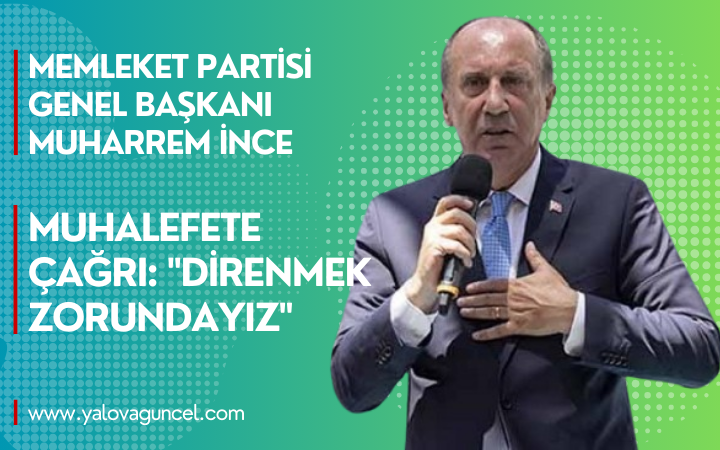 Muharrem İnce'den Ekrem İmamoğlu'na Destek Ziyareti