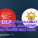 AKP'nin Bayram Ziyaret Trafiği Belli Oldu