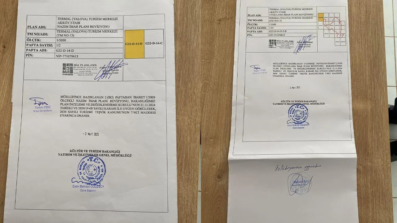 Termal ve Akköy Mahallesi İmar Planları Revize Edildi