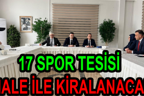 17 Spor Tesisi İhale ile Kiralanacak