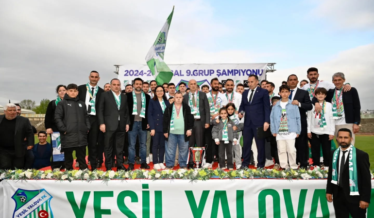 Yeşil Yalova FK, TFF 3. Lig’e Yükseldi