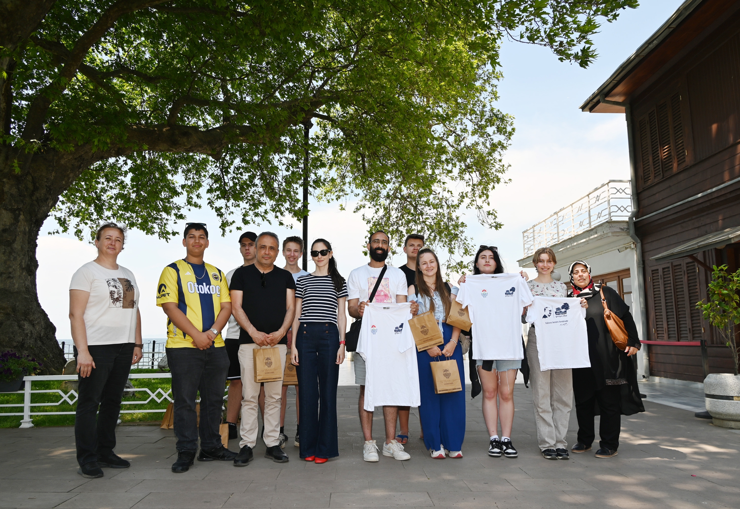 Alman Öğrenciler Yürüyen Köşk’te Atatürk’ün Doğa Duyarlılığına Hayran Kaldı