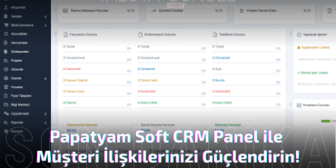 Papatyam Soft CRM ile Müşteri İlişkilerinizi Güçlendirin!