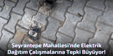 Sokaklarda Bırakılan Direk Kalıntıları Tehlike Saçıyor
