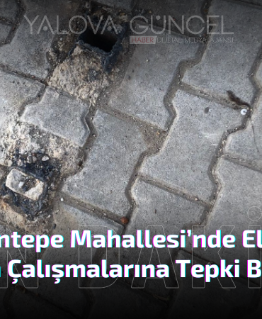 Sokaklarda Bırakılan Direk Kalıntıları Tehlike Saçıyor