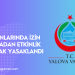 Ormanlarda İzin Alınmadan Etkinlik Yapmak Yasaklandı