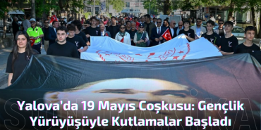 19 Mayıs Coşkusu: Gençlik Yürüyüşüyle Kutlamalar Başladı
