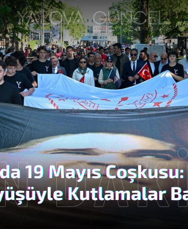19 Mayıs Coşkusu: Gençlik Yürüyüşüyle Kutlamalar Başladı