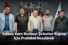 Yalova Kent Konseyi Şirketler Kupası İçin Protokol İmzalandı
