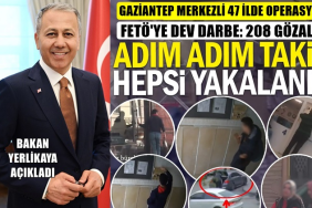 Yalova Dahil 47 İlde FETÖ Operasyonu: 208 Şüpheli Gözaltında
