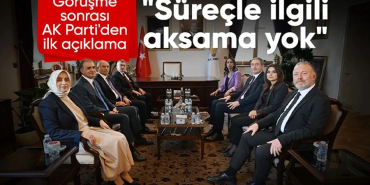 DEM Parti’den AKP’ye Ziyaret: Gündemde Yeni Anayasa ve İnfaz Düzenlemesi Vardı