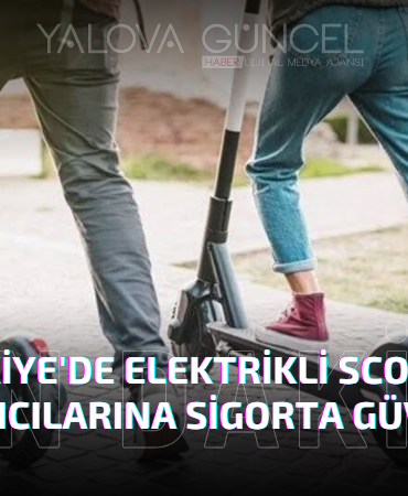 Türkiye'de Elektrikli Scooter Kullanıcılarına Sigorta Güvencesi