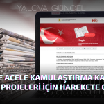 8 İlde Acele Kamulaştırma Kararı: Enerji Projeleri İçin Harekete Geçildi