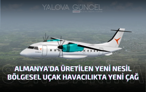 Almanya'da Üretilen D328eco Uçağı Fabrikadan Çıktı