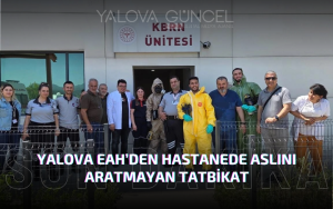 Hastanede Aslını Aratmayan Tatbikat