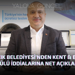 Çınarcık Belediyesi’nden “Kent & Başkan Ödülü” İddialarına Net Yanıt