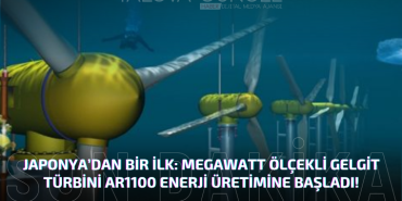 Japonya’dan Bir İlk: Megawatt Ölçekli Gelgit Türbini AR1100 Enerji Üretimine Başladı!